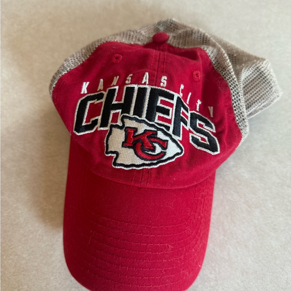 NFL Red and Beige Cap